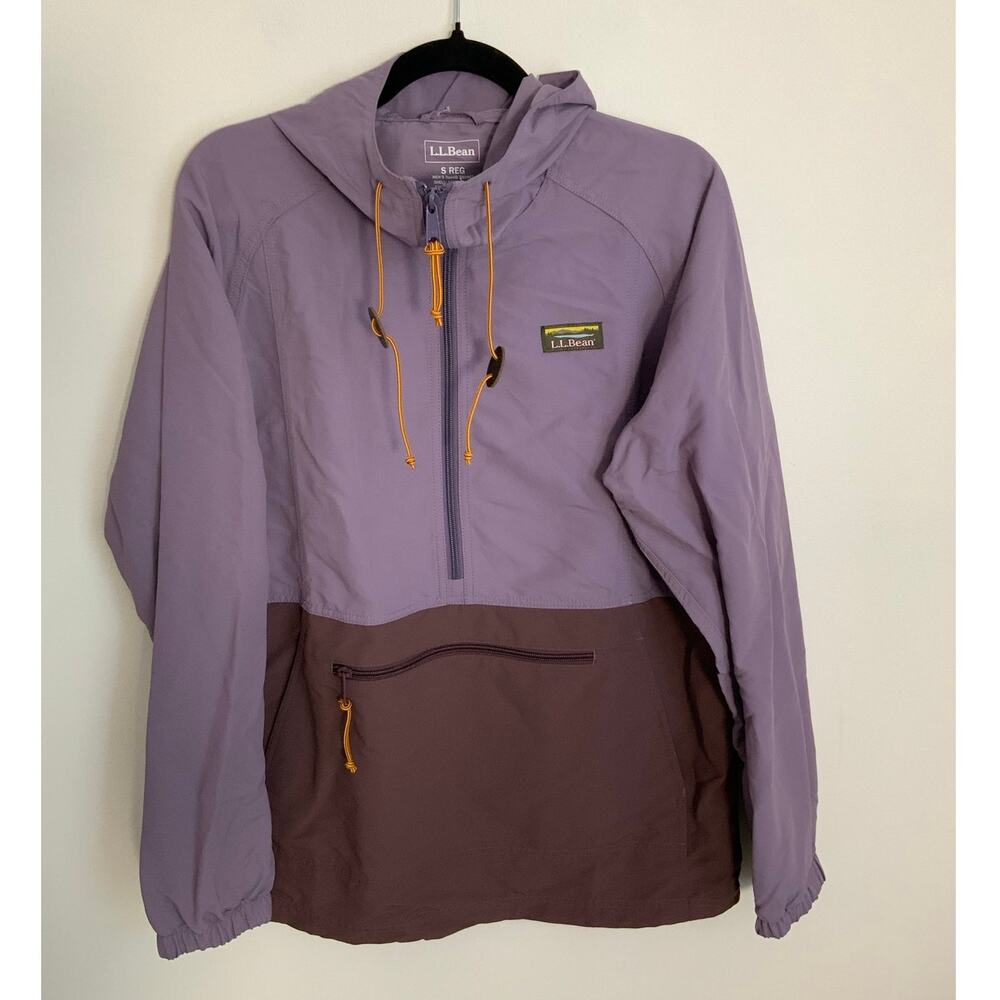 L.L. Bean Men's Mountain Classic Anorak Colorblock pullover NWT size S